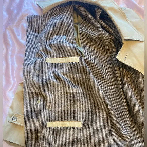 Christian Dior Monsieur Tan Trench Coat- Size Medium/40R
